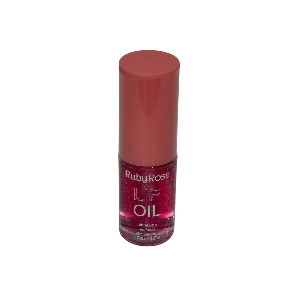Ruby Rose Lip Oil Hydrating Pink Melancia Watermelon 0.13 fl oz Dry Lips Travel